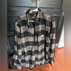 Mens carhartt flannel size X-Large